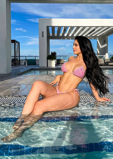 Pearls Bikini Pink
