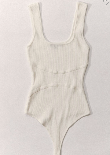 Basic Rib Knit Bodysuit