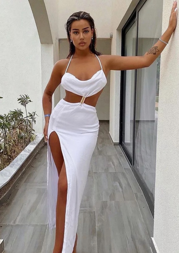 Goddess Dress White