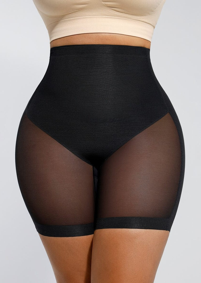 Seamless Tummy Slimming Body Butt Lifter Black