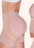 Alana Colombian Butt Lifter Short 4-Bones Low Beige