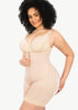 Full Body Shaper Zipper Fajas Abdominal Control Cream