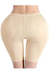 Bbl Full Size Padded Lifting Pull-On Shaping Shorts Cream
