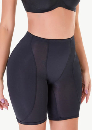 Bbl Full Size Padded Lifting Pull-On Shaping Shorts Black