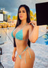 Pearls Bikini Turquoise